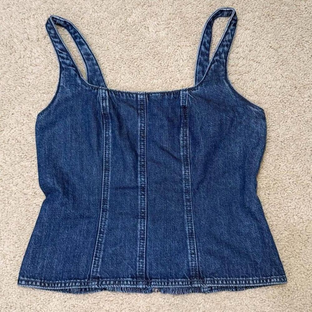 Loft Women's Blue and Navy Corset